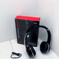 Навушники Bluetooth S 460 (синій, червоний, білий, срібло) (60)