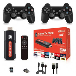 Ігрова приставка для TV + 2 шт. джойстика 5G 8K HD 3D GAME Чотирьохядерний процесор
