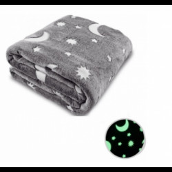 Дитяче покривало-плед, що світиться СІРИЙ Magic Blanket 150*120