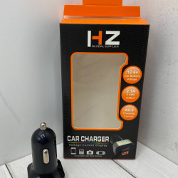 Заряджання Адаптер Car Usb HC1 9001 (Вольтметр-2.1) HZ (200шт)