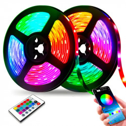 Стрічка LED RGB USB APP (адаптер, пульт) SF-20