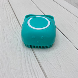 Силіконова масажна щітка мочалка GREEN Silicone Massage Bath Brus