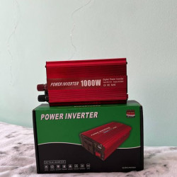 Перетворювач напруги автомобільний інвертор LoadKing 1000W, USB, активне охолодження 12/220В Red SPR