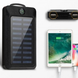 Повербанк 30000 mah Solar Charger JS-65 сонячна зарядка 30000 mah Solar Charger JS-65