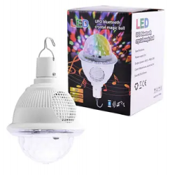 Диско лампа LED SD LIGHT (Bluetooth) / ART-0317 (Новорічний світ)