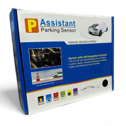 Паркувальна система на 4 датчики паркування парктронік Assistant Parking Sensor Black /ART-0326 (40шт)