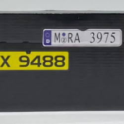Камера заднього виду з датчиком / EU Car Plate Camera JX 9488 (тільки чорний) (20шт)