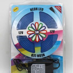 Стрічка Силіконова LED NEON Синя 5M Blue 12V-220V 