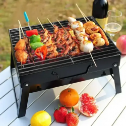 Мангал Барбекью Гриль складной BBQ гриль Mensory Grill Portable (12)