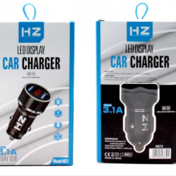 Заряджання Адаптер CAR USB HC7 (Вольтметр-3.1) HZ Global Supplier