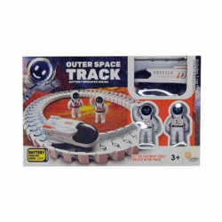 Космічний трек LT243177 Outer Space Track зі звуковими ефектами та світлом, маленький набір (72)