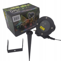Лазерна установка вулична RD-8001 RGB (3 кольори) (12 рис.) XL-719RGB (30)