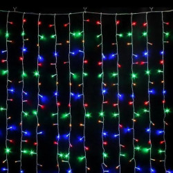 Гірлянда штора вулиця 300LED (RD095) 3m*2m Мікс
