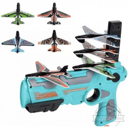 Дитячий пістолет катапульта з літаками, що літають Air Battle (48)72