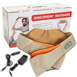 Роликовий масажер для спини та шиї massager of neck kneading MA351 (1ящ.=20шт.)