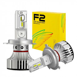 LED лампи для фар F2 H4 Solar 