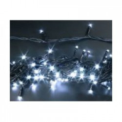 Гірлянда RD-7060 100LED ВУЛИЦЯ Дріт-Чорний, Колір ламп-Білий (100)