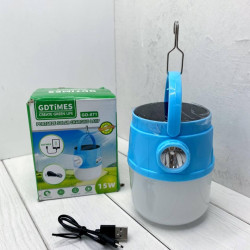 Портативна солнечная лампа LED-ліхтар GDLite GD-071