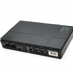 UPS-Power Bank для роутерів та відеокамер 5V/9V/12V+USB (10400mAh) DC1018P 