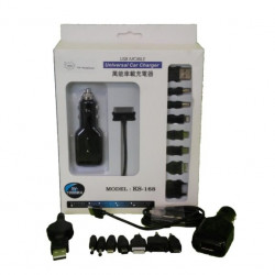 Зарядний пристрій Car Charger 5V для смартофонів із перехідниками в автомобіль (10 предметів) (168)
