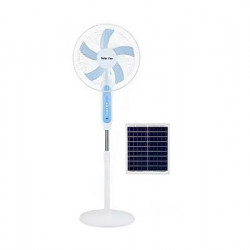 Підлоговий вентилятор із сонячною панеллю Solar Fun MNJ-168, керування за допомогою ДІММЕРА (1)