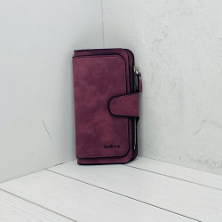Гаманець Baellerry N2345 бордовий Brown/dark blue/Coffee (300)
