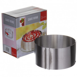 Розсувне кільце для торта (форма для випічки) Cake Ring 16-30 сантиметрів