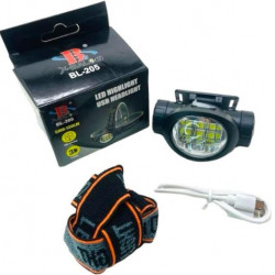 налобний ліхтарик X-BAIL BL-205-6SMD (USB micro charge)