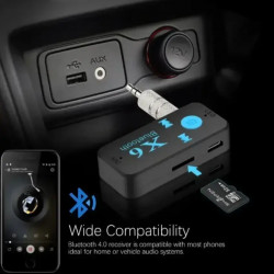 Bluetooth приймач аудіо ресивер BT X6 +TF card