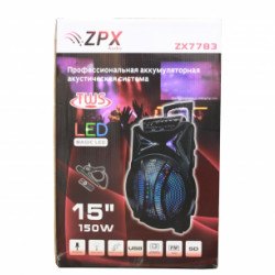 Акустична система ZX-7783 ZPX 1(шт.ящ)