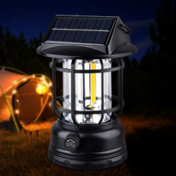 Лампа підвісна для кемпінгу SOLAR LIGHT JH-900 (з сонячною панеллю) (KP-23) 
