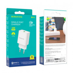 Блочок BOROFONE BN5 USB QC3.0 18w 