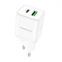 Блочок BOROFONE BN7 TYPE-C+USB 5.0V-3.0A 
