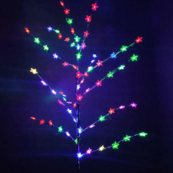 Гірлянда дерево світлодіодне 72 LED на стійці 1.5м.