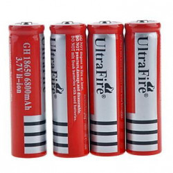 Акумулятор Li-on 18650MACH-3 (MAH / V) Red / Art5005 (замовлення з упаковки = 50pcs)