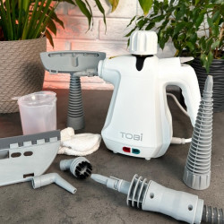 Відпарювач ручний 6 в 1 з функцією пароочисника TOBI Steam Cleaner (12)