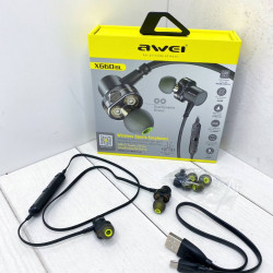 Навушники вакуумні з мікрофоном MDR X660 + BT AWEI