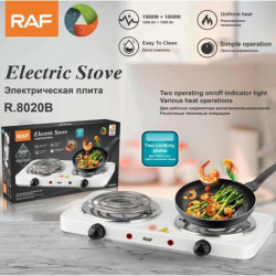 Електрична плита на дві конфорки RAF-R.8020B 