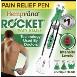 Масажер ручка з 3 головками для терапії Pain Relief Pen