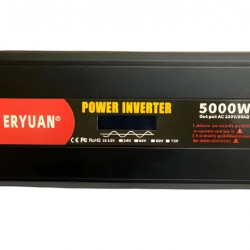 Перетворювач напруги з 12V→220V 5000W Чистистий СИНУС LCD [18] (6 шт./ясть)