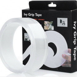 Надміцна стрічка кріплення Ivy Grip 3м прозора / ART5028 (замовлення від 20шт) (200шт)