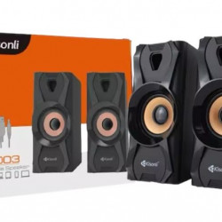 Комп ютерні колонки PC 2.0 Kisonli U9003 (дерев яний) 