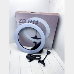 Кільцева LED-лампа ZB-R14 (1 кріпленя телефона) 220V (35 сантиметрів) 