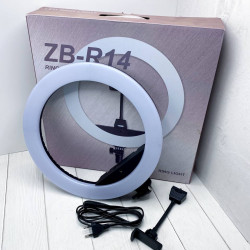 Кільцева LED-лампа ZB-R14 (1 кріпленя телефона) 220V (35 сантиметрів) 