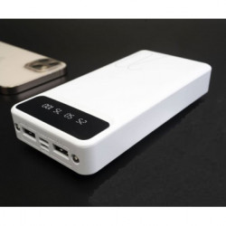 Power Bank JS-809 50000 mAч - зарядка із сонячною панеллю 