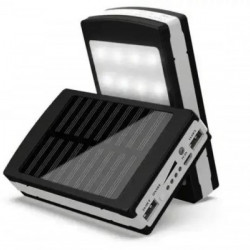 Solar Power Bank 50000 mAh, портативний зарядний пристрій з ліхтариком 