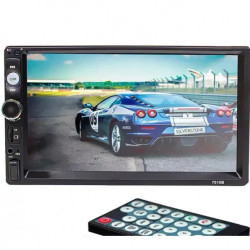 Автомагнітола 2DIN Podofo 7010B Сенсорний екран / Bluetooth / AUX / USB / MP5 / Mirror Link K0126