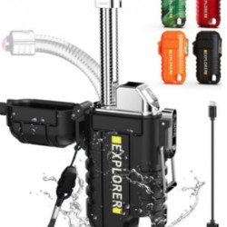 Запальничка USB Lighter Explorer (Камуфляж та чорний) / ART-5057