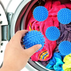 Кульки для прання в пральній машині Dryer Balls 2 шт. . Пральні силіконові кульки для білизни