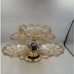 Піднос для фруктів та солодощів (5 тарілок) Fruit tray 1302-5 (синя коробка) 